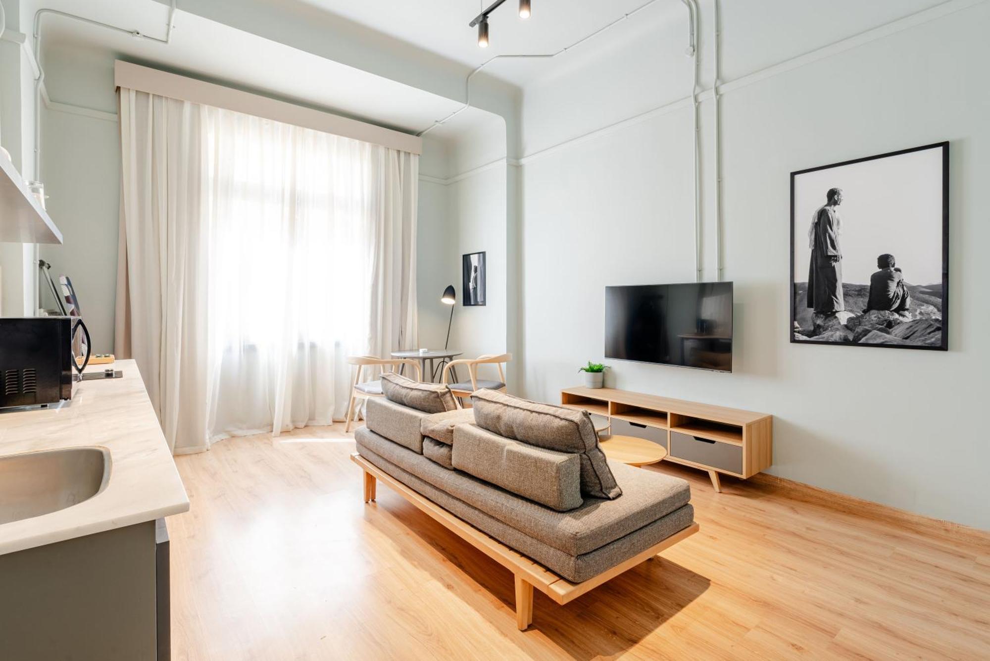 Grey L Studio Apartments Downtown Alexandria Menasce House Eksteriør bilde