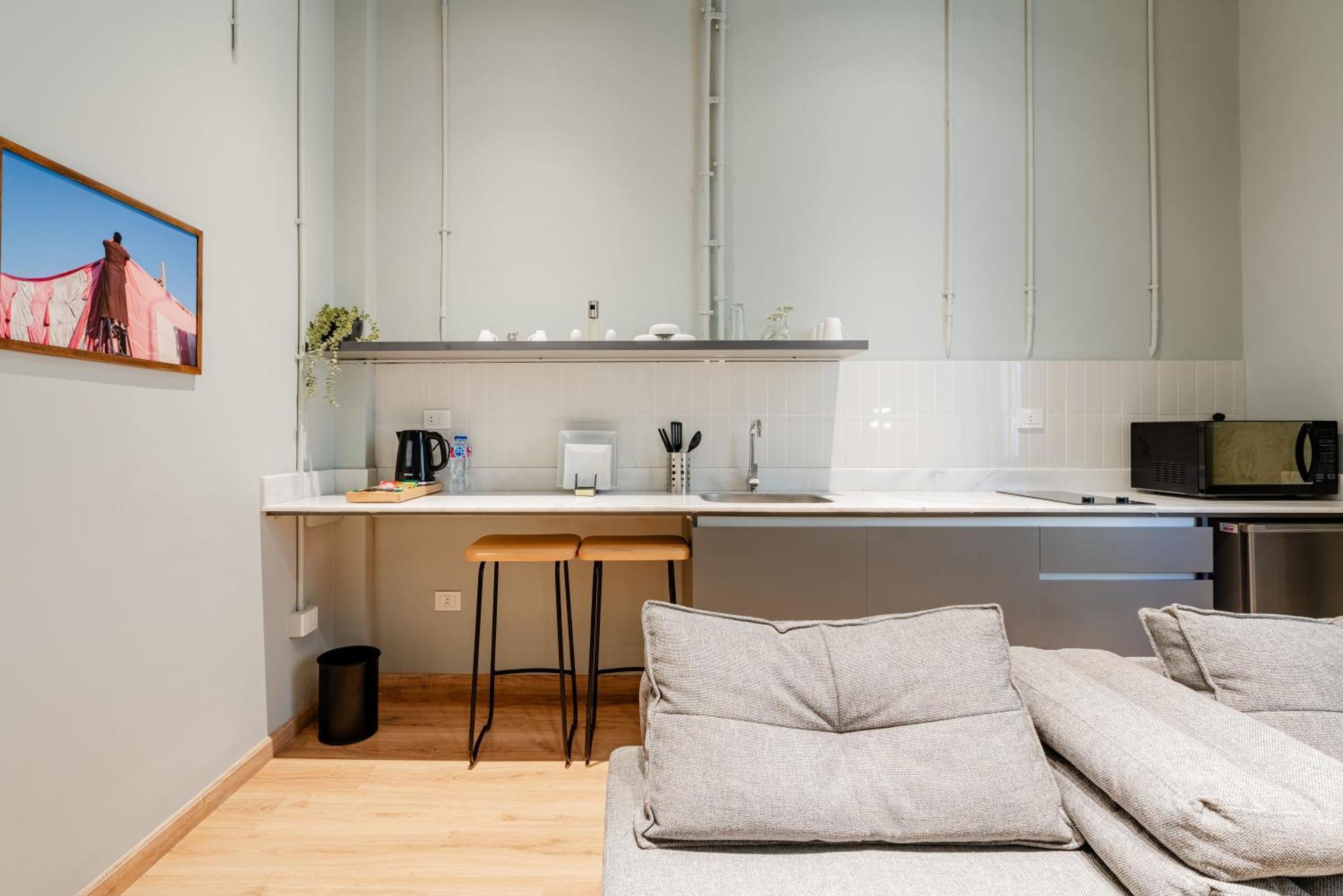 Grey L Studio Apartments Downtown Alexandria Menasce House Eksteriør bilde