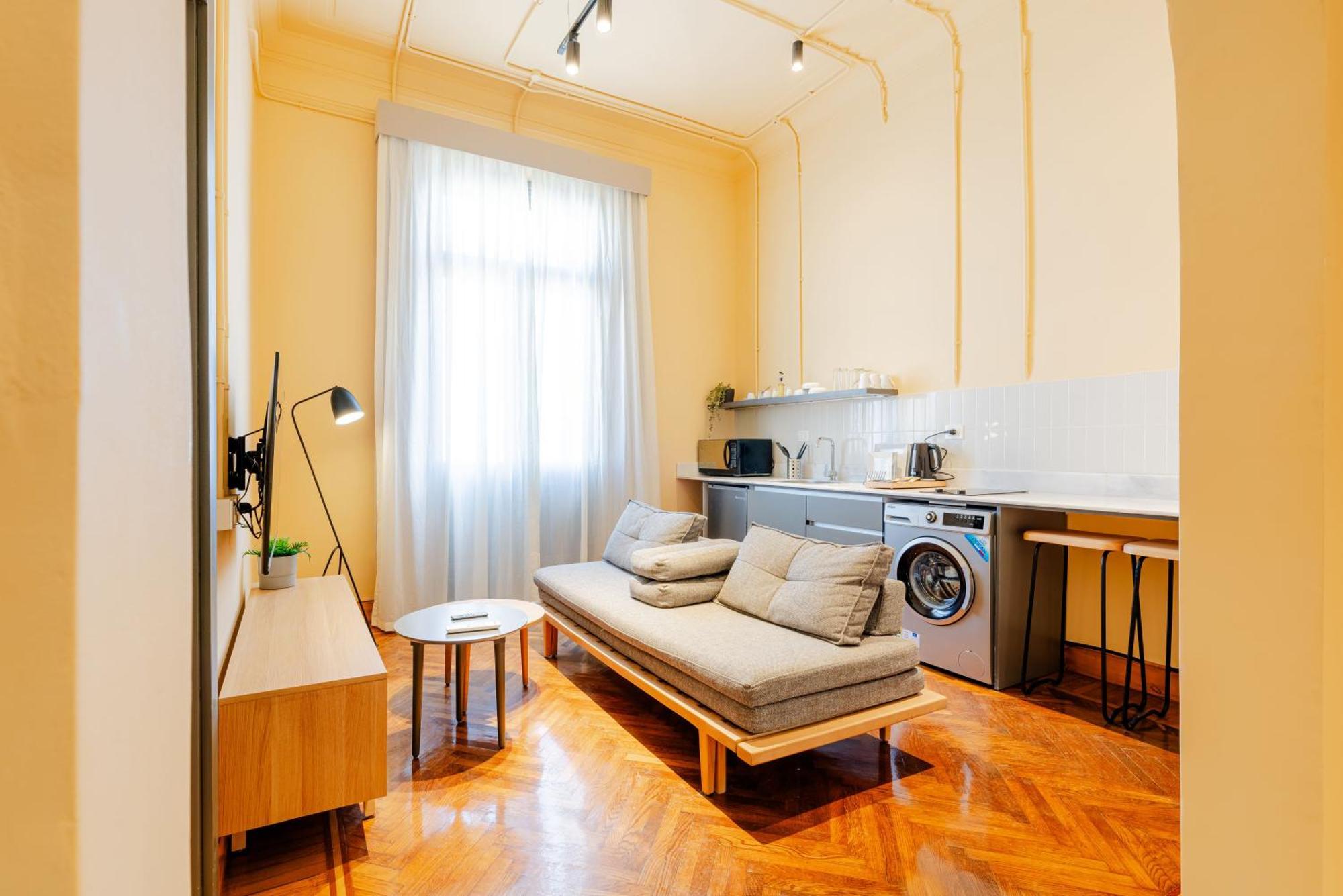 Grey L Studio Apartments Downtown Alexandria Menasce House Eksteriør bilde